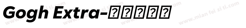 Gogh Extra字体转换